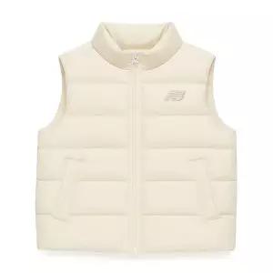 [뉴발란스] 키즈 에센셜 경량 패딩 베스트 아동 주니어 패딩조끼 아이보리 NK9HEB401U-39