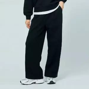 [소이] 여자 겨울이월 블랙조거셋업바지(24W5758)