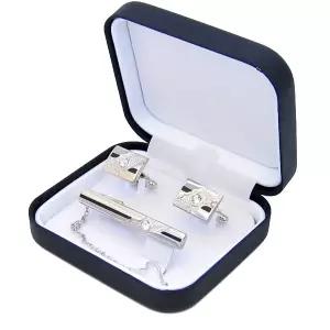 선물용 넥타이핀 세트 신사용 커프스 버튼 디자인 16
