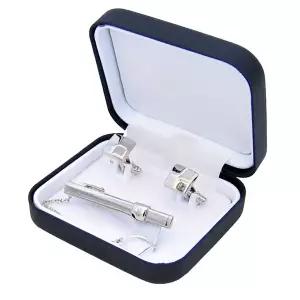 선물용 넥타이핀 세트 신사용 커프스 버튼 디자인 17