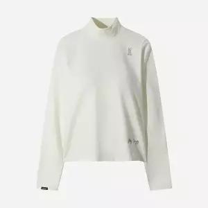 [DOD][디오디 공식]여성) 에센셜 모크넥 긴팔 티셔츠(OFF WHITE 2)