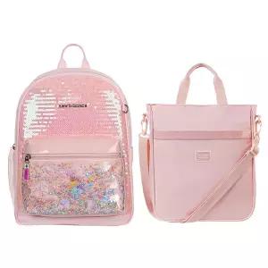 뉴발란스백팩 PQC NK8AES103G-25 키즈 뉴키온 스팽글 세트