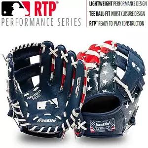 프랭클린 미국 USA 성조기 로고 어린이 야구글러브 9.5인치 캐치볼