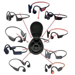 [보호보관파우치]EVA 이어폰 보관 가방 충격 방지 골전도 헤드폰 헤드셋 Shokz/Mojawa 용 휴대용 운반 케이