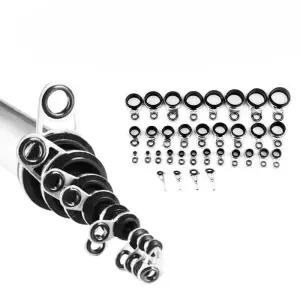 낚시대 가이드링 개조 핸드로드 스테인리스 액세서리 가이드캡 세트 수리