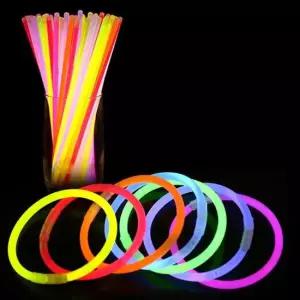 야광팔찌 인싸템 팔찌 밤인싸 고급형 100p ur125 야광팔찌 야광팔찌100개 야광 야광스틱 핑거빔