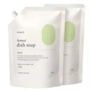 [심플리오] 어니스트 주방세제 포레스트향 리필2개