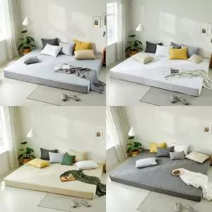 먼지없는 저상형 패밀리침대 매트리스커버 4colors(SS+SS/SS+Q/Q+Q)