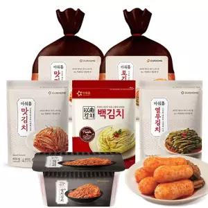 [보리보리/베스트쇼핑]아워홈 국산 배추 국산무 포기김치 생김치 구씨반가 갈치김치