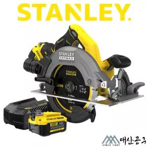 스탠리 20V 브러쉬리스 원형톱 세트 SBC550M2K