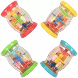 R 오즈토이 레인메이커 마라카스 악기 4종 세트 ws4105x4p 쉐이커 리듬 음악 교재 교구