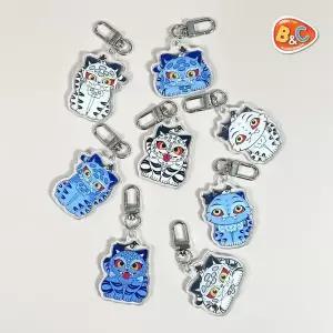 비앤씨1 까치호랑이 랜덤 아크릴 키링 (37403) 5000