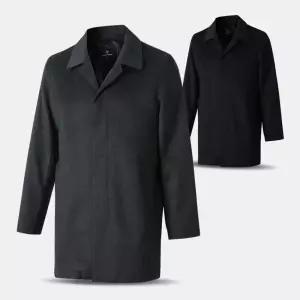 [아즈바이]남성 울 무지 신사 정장 반코트 자켓 YCT01 중년 겨울