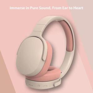 [이어커버]무선 헤드폰 BT 5.1 오버이어 HiFi 스테레오 헤드셋 트루 스포츠 이어폰 노이즈 캔슬링 게이밍