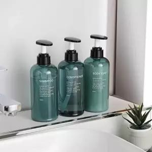 리필용기 호텔 욕실 용품 디스펜서 샴푸 용기 3종 호텔욕실용품 욕실디스펜서 샴푸디스펜서