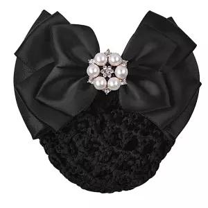 큐빅장식 헤어머리핀 예쁜머리핀 진주 헤어망 올림머리 리본 헤어핀