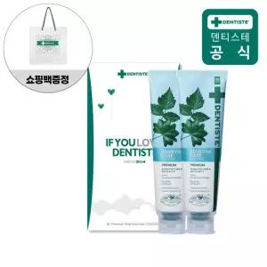 [덴티스테] 2P 선물세트 뉴센서티브케어 180g + 쇼핑백 증정