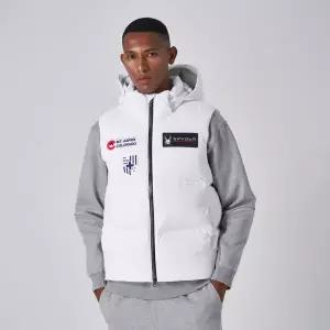 [롯데백화점]스파이더 남성 패트롤 디테처블 후드 덕다운 패딩 조끼 SPJWCNDV301MWHT