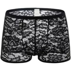 시스루 레이스 남성핀티 망사 웨이스트 남성속옷 티팬티