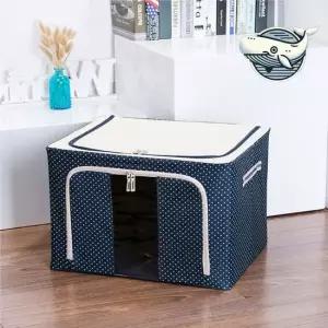 다용도 수납박스 옷정리함 홈 인테리어 100L 이불정리함 이불보관함 패브릭리빙박스 옷장정리함