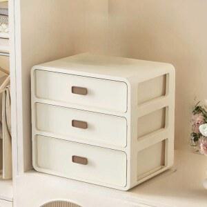 속옷 정리함 양말 옷 1. 34X24X35CM 보관함 수건 3단 베 수납함 서랍형