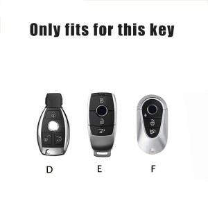 메르세데스 벤츠 A B CE S 클래스 W206 W204 W212 W213 W176 GLC CLA W177 W223 S350 소프트 TPU 자동차 스마트 리모트 키 케이스 커버 쉘용