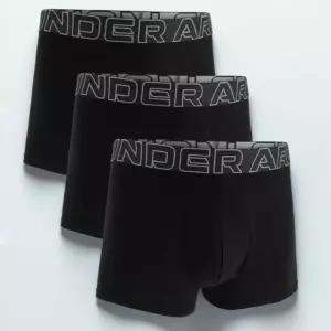 언더아머 UA 퍼포먼스 코튼 남성 3인치 Boxerjock 3장 팬티 1387427-001