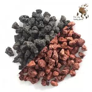 [거목산업사] 화산사 화산석 레드 블랙 10kg 자연석 화분 조경 어항 정원