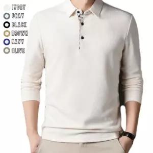 긴팔 카라 티셔츠 골프 피케티셔츠 무지 긴팔 상의 폴로 카라티 PK티 셔츠 면티 이 골프상의 피케 남성