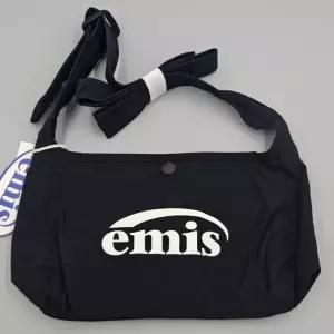 EMIS 이미스가방 나일론 미니 크로스 바디 백 블랙