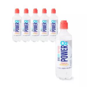 농심 파워오투 복숭아자몽 500ml x6개