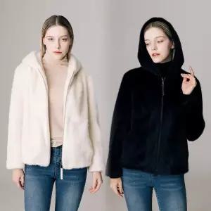 라벨르by신영모피 에코퍼 후드 자켓 731056