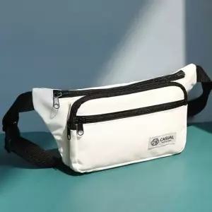 캐주얼 힙색 자수패치 웨이스트백 여행가방 바디백 허리백 밸트백 여자슬링백가방 허리벨트가방