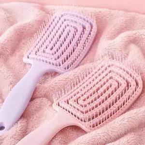 디유 헤어 브러쉬 뿌리볼륨 드라이 빗 두피 모공 머리 마사지 샴푸 롤빗 2개입