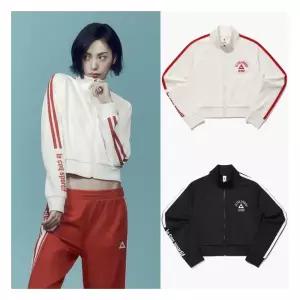 [롯데백화점]르꼬끄 여성 선데이 파이핑 크롭 트랙탑 QQ122LFT22_JS1