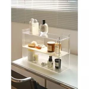 아크릴진열대 모던 미드센추리 화분 오브제 장식장 3단투명선반