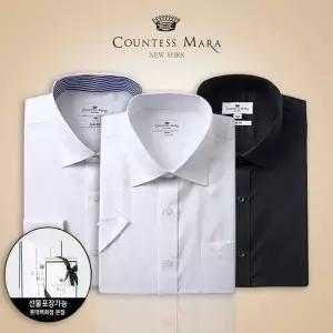 카운테스마라 남성 구김 적은 여름 반팔 정장 비즈니스 와이셔츠 모음