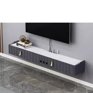 모던 티비 다이 벽걸이형 TV 선반 낮은 모듈 거실 장 티비 서랍장 - 길이 120cm