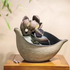 미니 분수대 가습기 물순환 어항 가정용 개업 조형물