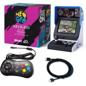 Neo Geo 미니 인터내셔널 아케이드 게임기 패드 세트 40가지 SNK 게임내장