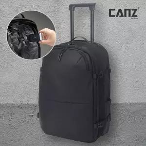 CANZ 압축백팩 2세대 트롤리형 해외여행 출장 진공 압축 가방 배낭 최대 68L 도난방지 RFID BLOCK 적용