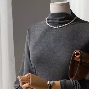 (안나앤플러스) A. 루이 하프넥 티셔츠[티셔츠C0227H154] 빅사이즈