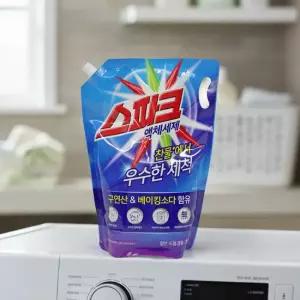 스파크 일반드럼 겸용 액체세제 리필 2.6L x 4개(1BOX)