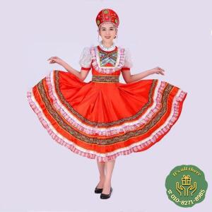 Songyuexia 클래식 전통 러시아 댄스 의상 드레스 유럽 공주 무대