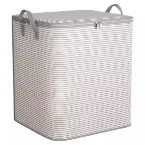 대용량 이불 정리함 2p 140L 손잡이 리빙박스 수납함 리빙박스대형 이불수납함 옷보관함