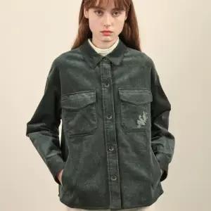 올리비아로렌 HC03 자수 레터링 코듀로이 셔츠  VVB NL4W 9191 / 43