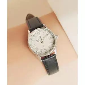 :매장정품: OST 달빛정원 블랙레더 여성 커플 가죽시계 OTC219V01ASB 198865 911RB