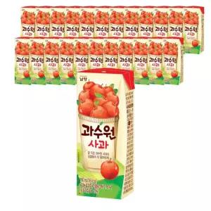 남양유업 과수원 사과 190ml X 24팩 과즙 과일 쥬스