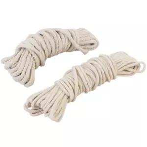 10M/15M 6mm 면 밧줄 옥상 빨랫줄 굵은 끈 로프 고양이 애견 장난감 만들기 재료 스크래쳐 공예 부자재