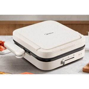 분리형 사각 분해됨 1인 양면 1 생선구이기 미니 살구색 리버시블 그릴 하판 전기